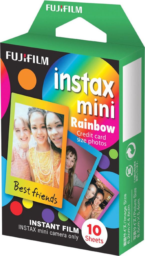 Fujifilm instax mini Film Rainbow Produktbild 