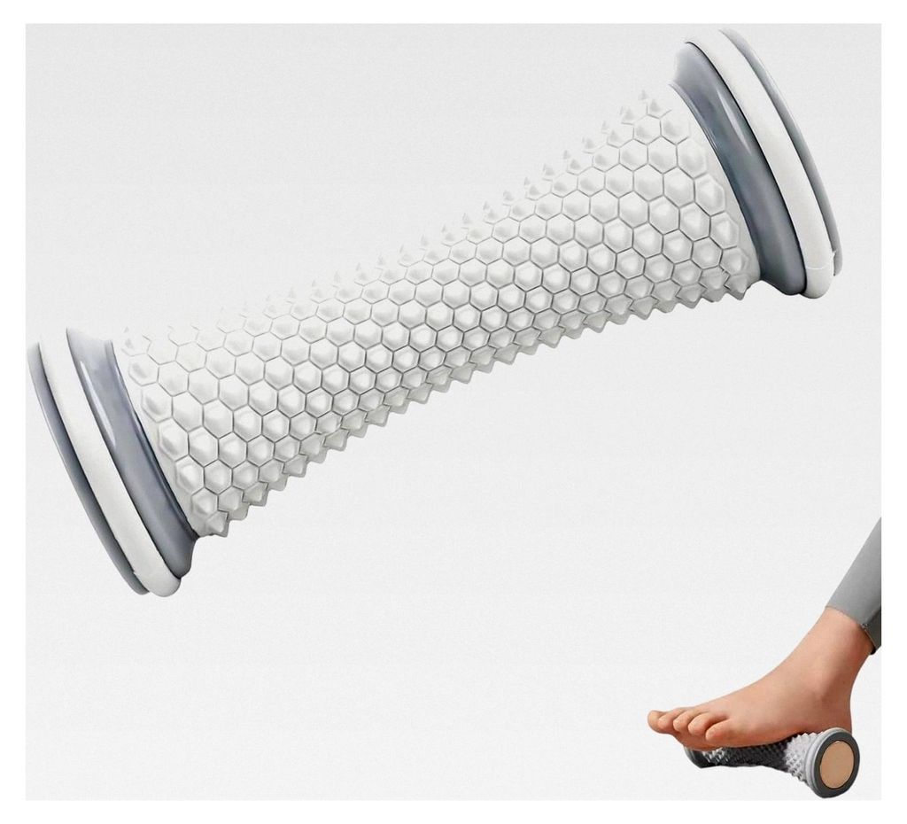 Massageroller aus Gummi zur Linderung von Fußschmerzen und Plantarfasziitis