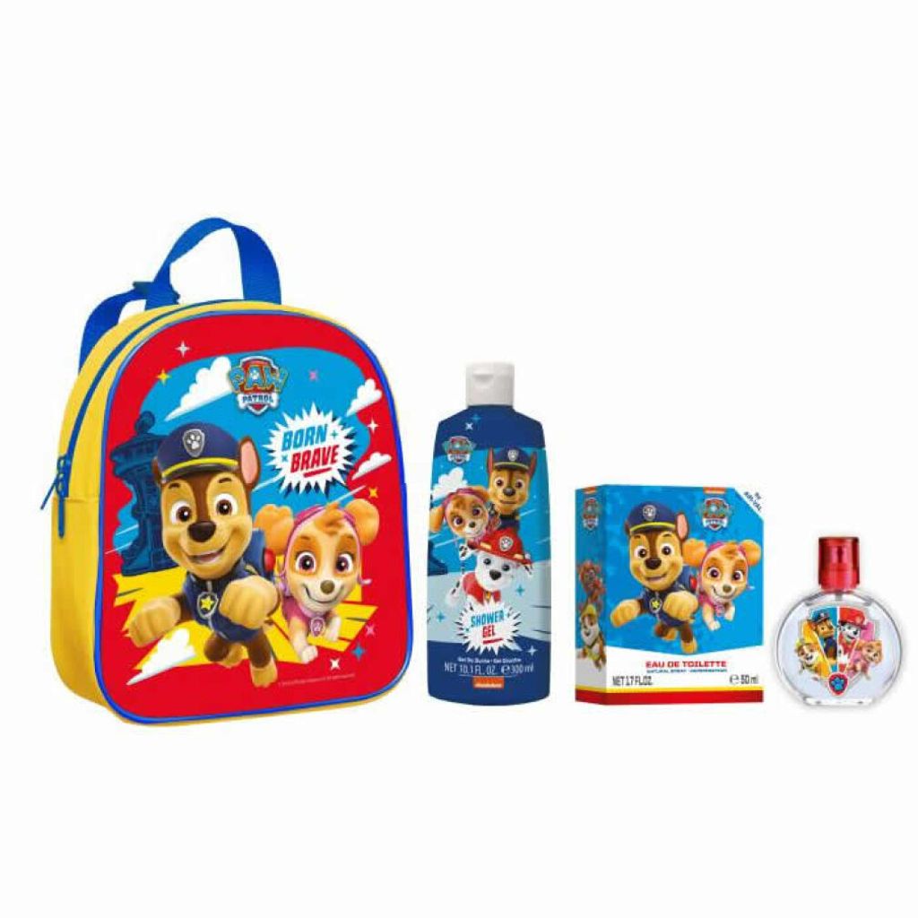 Air-Val Psi Patrol Eau de Toilette 50 ml + Duschgel 300 ml + Rucksack-Set