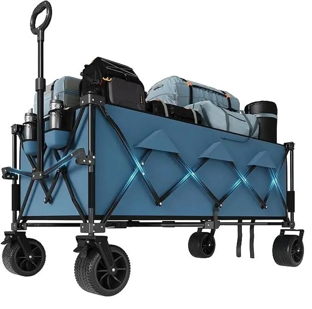 Chariot pliable 210 kg : ne portez plus de charges lourdes sur le dos
