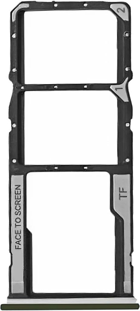 Clappio, SIM-Kartenhalter für Xiaomi Redmi 14C Nano-SIM-Steckplatz, Grün