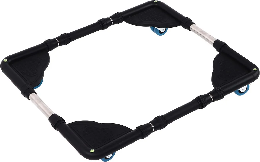 Support pour lave-linge extensible et chariot de transport réglable