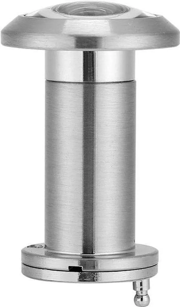 Jumelles de porte 200 degrés avec cache de confidentialité - Gris foncé