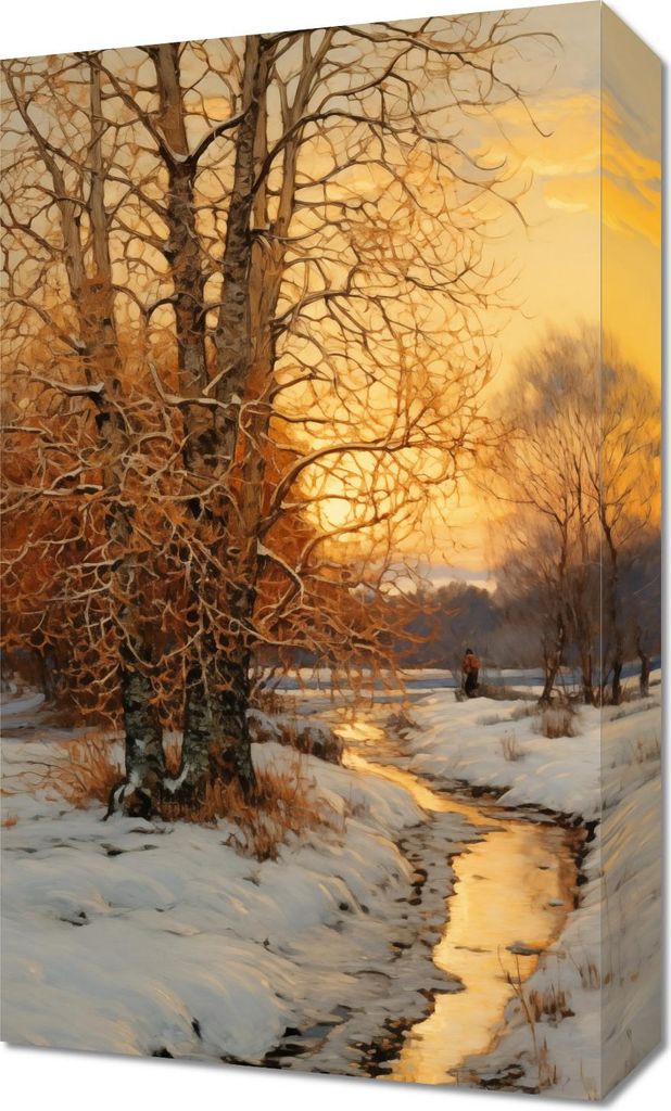 Bild 30x50cm Morgengrauen