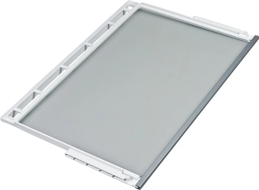 Couvercle en verre 471x306mm Bosch 00748397 haute résistance pour frigo