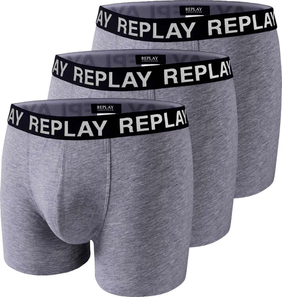 Replay Unterhose Boxershorts 3er Pack