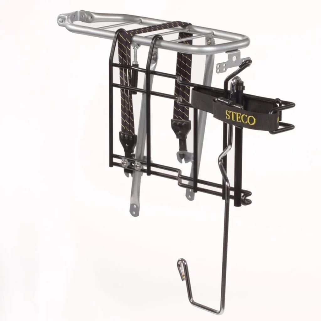 Happy Kinderwagen-Träger für Fahrrad Buggy-Mee Schwarz Metall