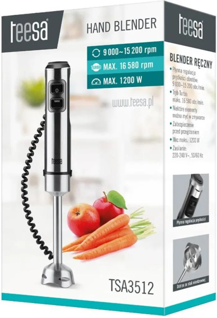 Mixer Immersione Teesa TSA3512 1200W: Recensione e Specifiche Tecniche - 5