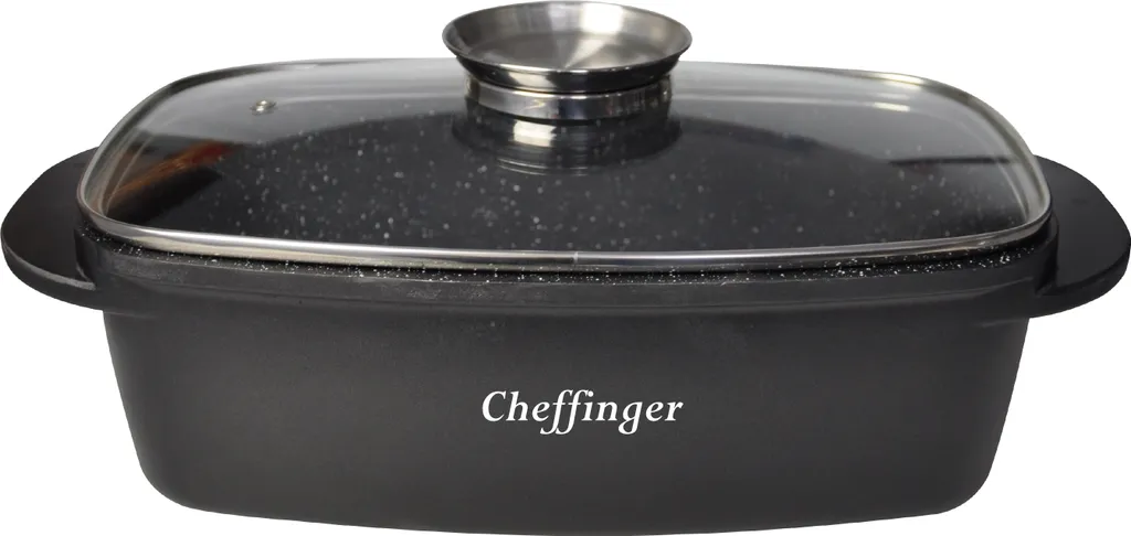 Occasione! Teglia Cheffinger 32cm Marmo + Coperchio: Prezzo Shock