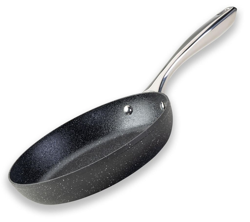 Fackelmann Antihaft-Bratpfanne Crossroad Ø 24 cm – Geschmiedetes Aluminium, alle Herdarten, Hitzebeständigkeit: +200 °C, Reinigung per Hand