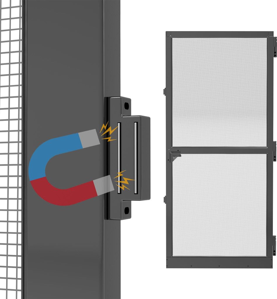 Portes moustiquaires FIVMEN avec cadre en aluminium et Image du produit 