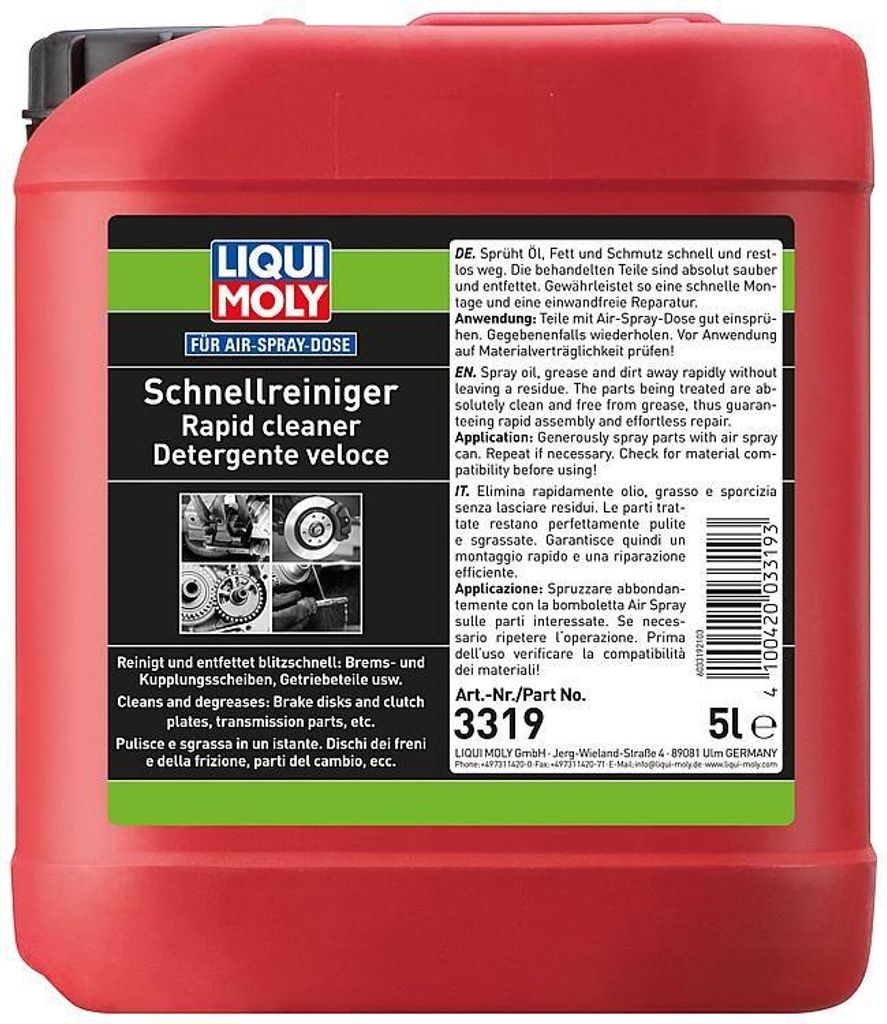 LIQUI MOLY IS SIMPLE JA Schnellreiniger 5 l Produktbild 