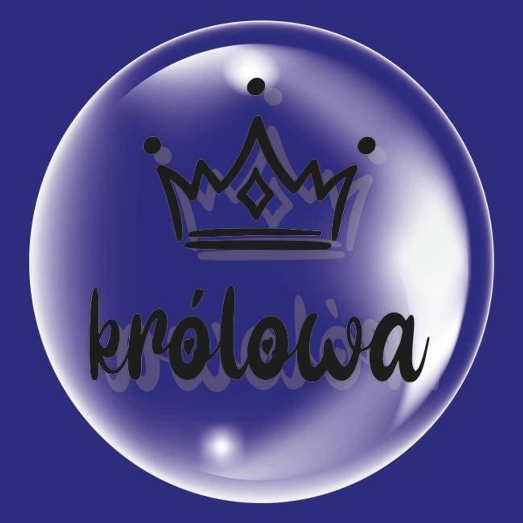 Ballon 45cm Queen schwarz TUBAN