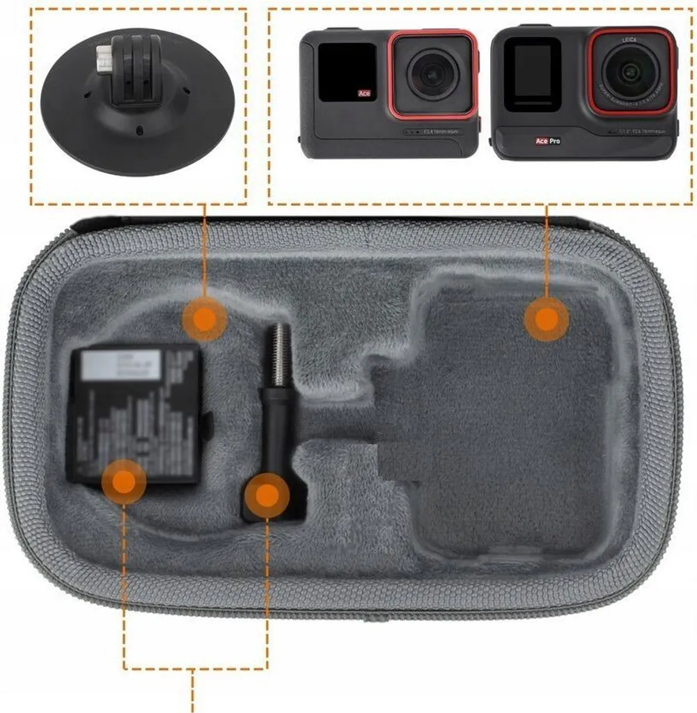 Protégez votre Insta360 Ace Pro des rayures avec cet étui compact rigide - 6