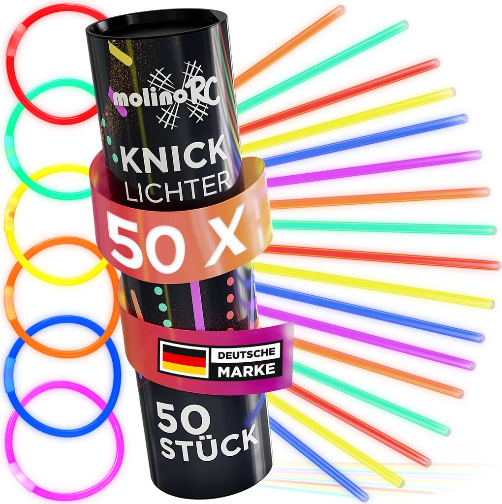 50x Knicklichter Party Set - Knicklichter Kinder  - Produktbild 1