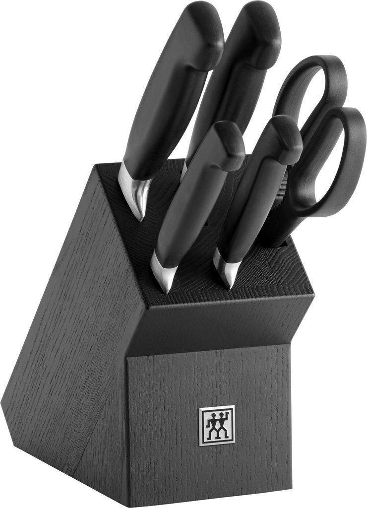 ZWILLING VIER STERNE, Messer-Block/Besteck-Set, Edelstahl, Produktbild 