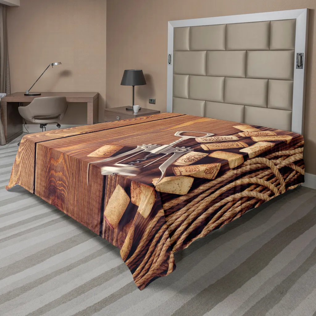 Lenzuolo Piano Decorativo ABAKUHAUS 275x260 cm Microfibra Morbida