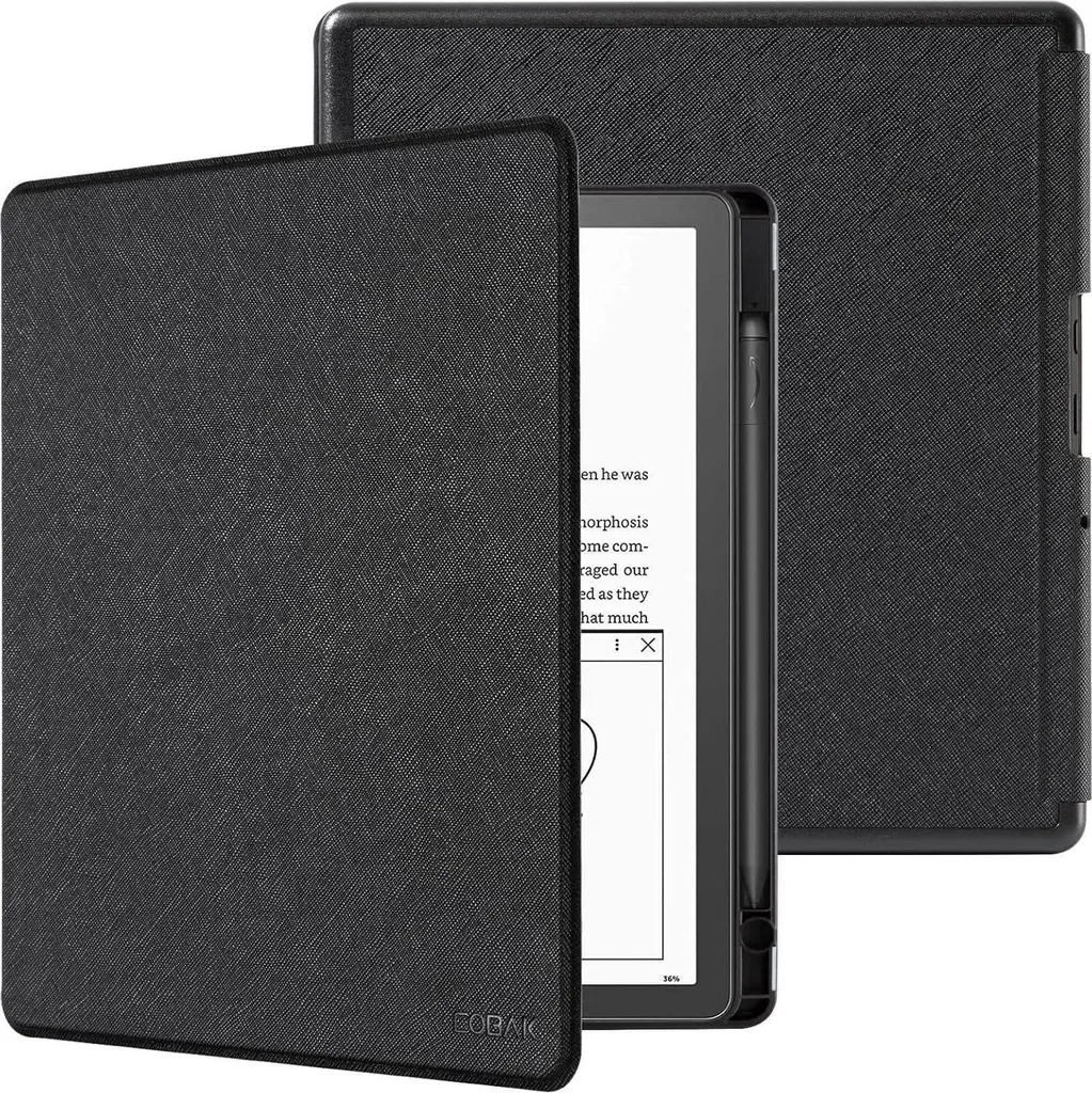 Étui Kindle Scribe 10,2 pouces 2022 avec Porte-stylo intégré Noir