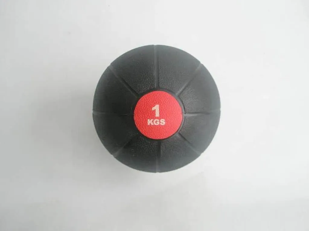 Kettlebell LiveUp Plastique 18 kg - Poids de Musculation Ergonomique Noir