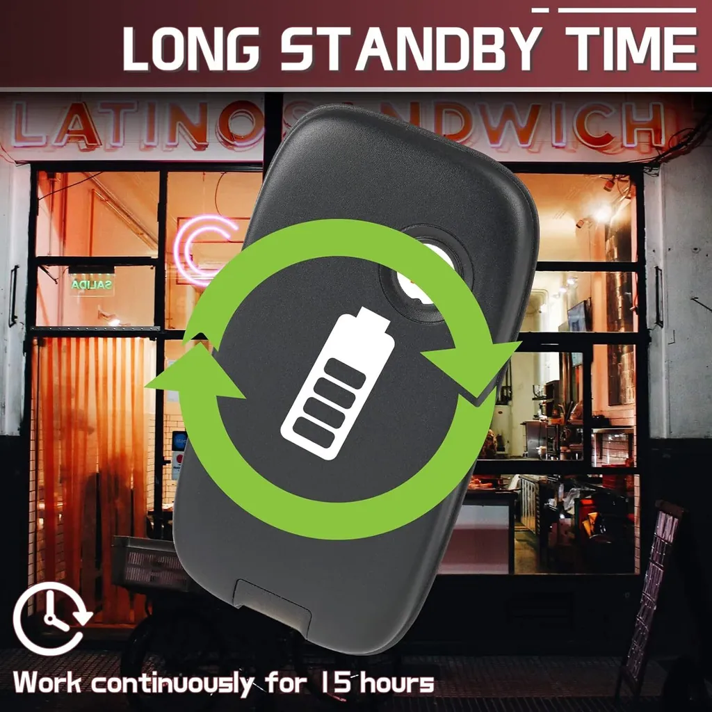 Pager de restaurant sans fil 500m avec 7 modes d'appel vibration - 4
