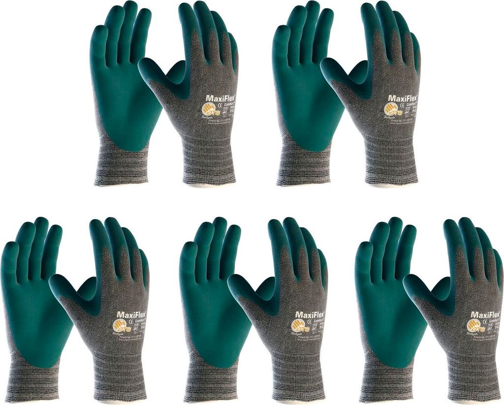 ATG Arbeitshandschuhe Maxi Comfort Montagehandschuhe Gr. 8 / 5 Paar