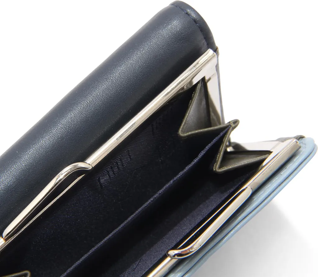 Porte-monnaie en Cuir Véritable DuDu Corsica Format Compact de 11 cm RFID - 12