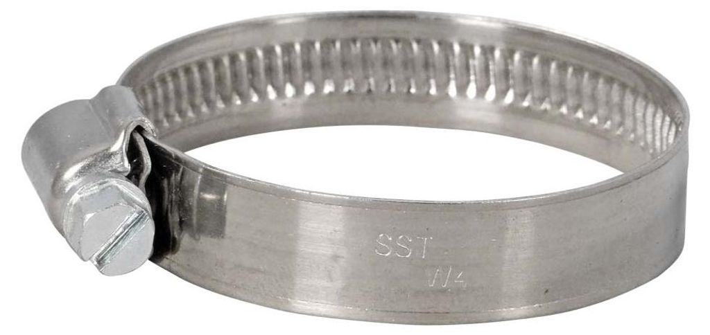 Schlauchschelle kplt. V2A, 12mm breit 25 - 40 mm Produktbild 