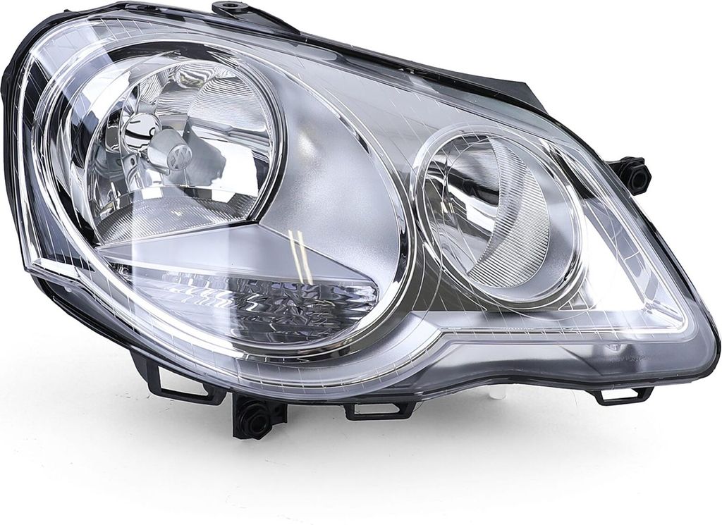 Scheinwerfer H7 H1 Rechts mit Motor für VW Polo 9N3 05-09