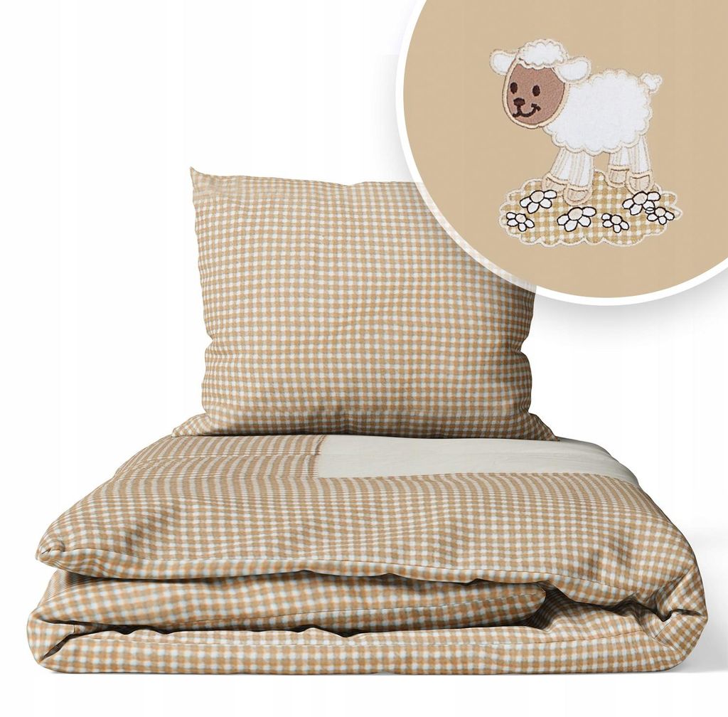 Kinderbettwäsche 90x120 Baumwolle Baby Bettwäsche Set 90x120 + 40x60 Kissenbezug Jungen & Mädchen Kleinkind Bettbezug