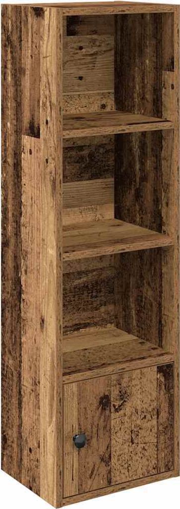 Bücherregal Altholz-Optik 31x24x102 cm Holzwerkstoff