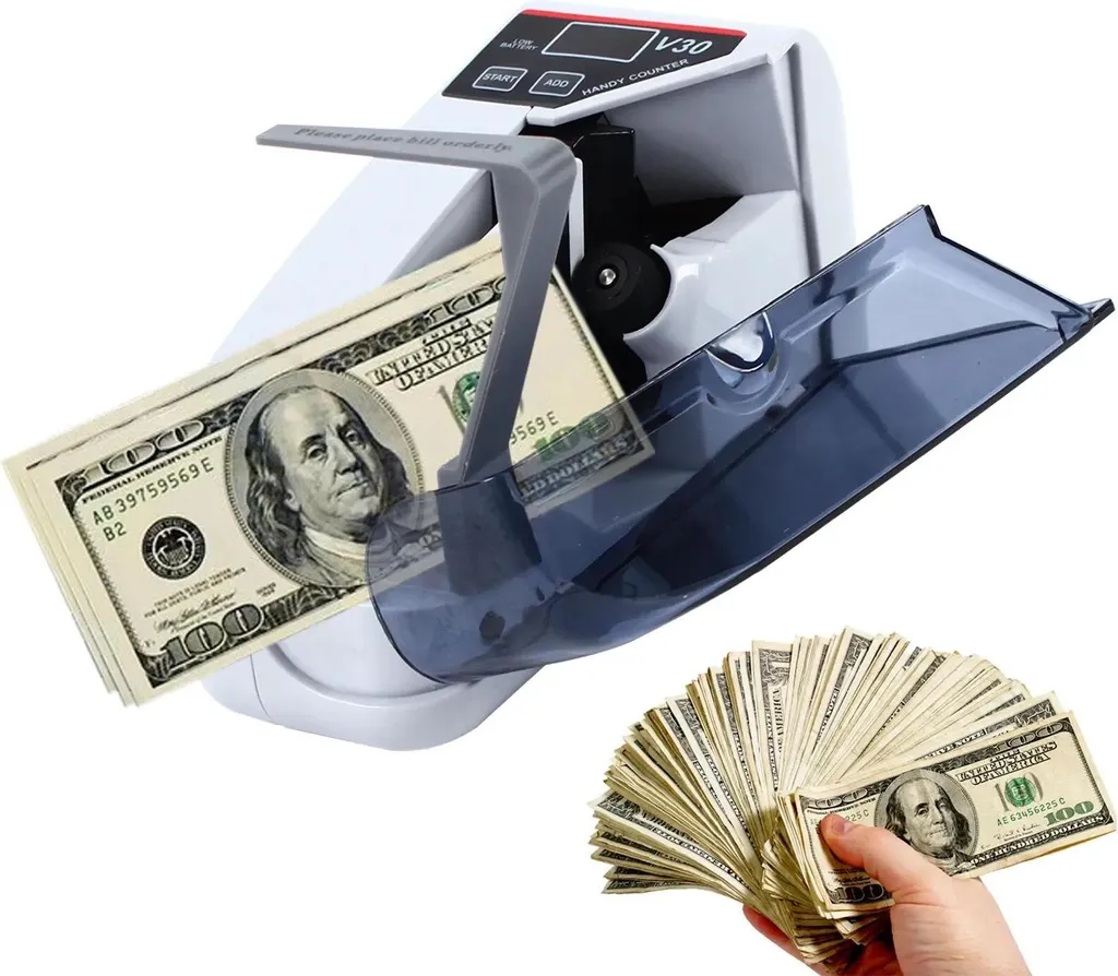 Compteuse de billets pour commerces et foires - Format compact LED - 5