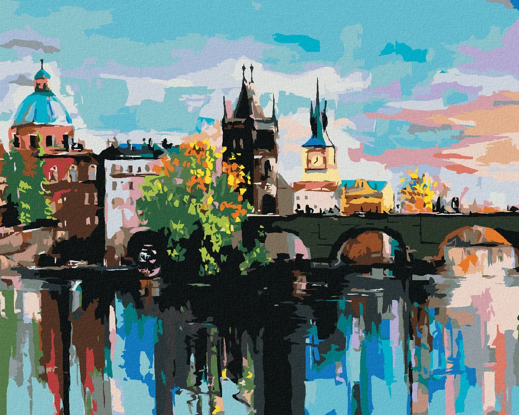 Pittura con Diamanti Zuty 40x50 Ponte di Carlo | 5D Diamond Art Kit