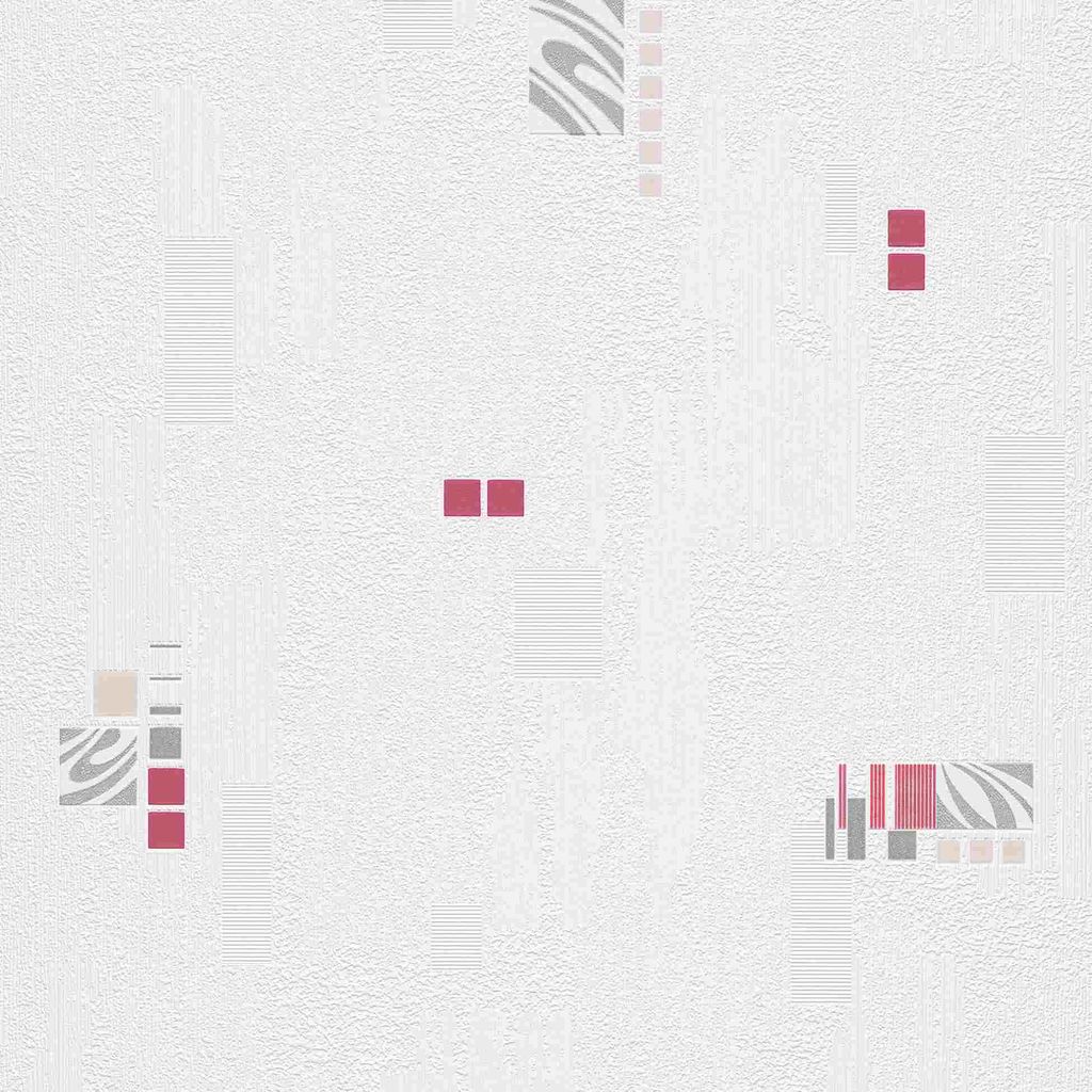 Papiertapete 20004-06 Tapete Grafik 0.53 x 10.05 m Erismann Rot