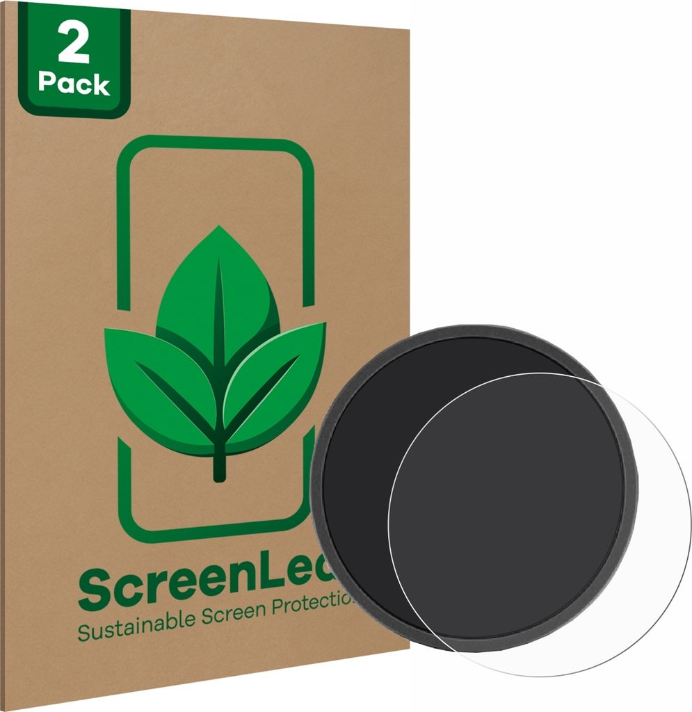 2x ScreenLeaf Schutzfolie für Beeline Moto nachhaltiger Displayschutz Display Schutz Folie Klar Transparent