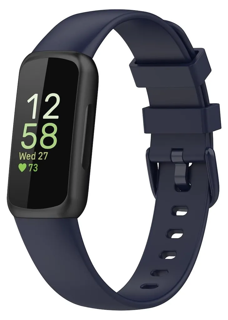 Cinturino Fitbit Inspire 3 Silicone Blu Scuro L | Qualità Certificata