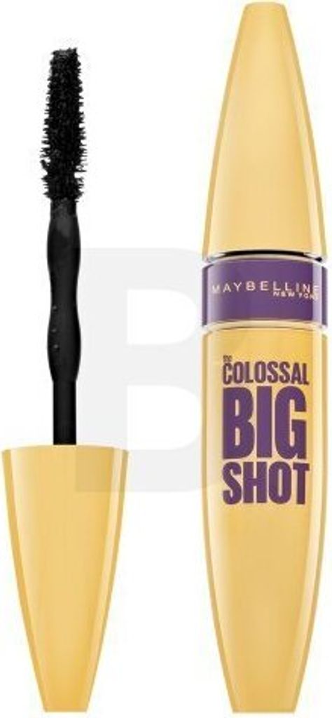 Maybelline Colossal Big Shot Mascara Wimperntusche für verlängerte und geschwungene Wimpern Very Black 9 ml