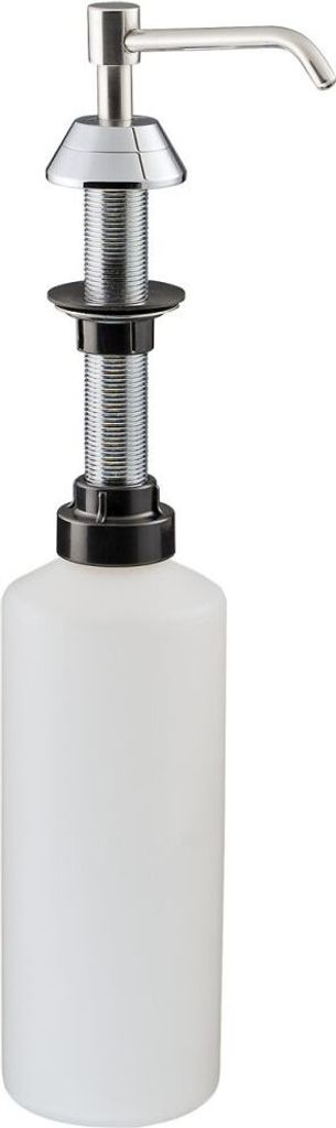 Seifenspender 1000 ml für den versenkten Einbau mit Edelstahlkopf