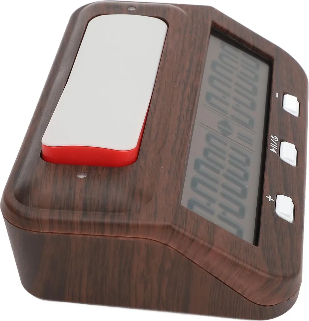 Pendule d'échecs électronique de compétition professionnelle en bois - 2