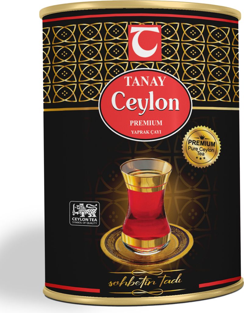 Tanay Ceylon Premium Schwarztee Tee in Dose - Siyah Yaprak Produktbild 