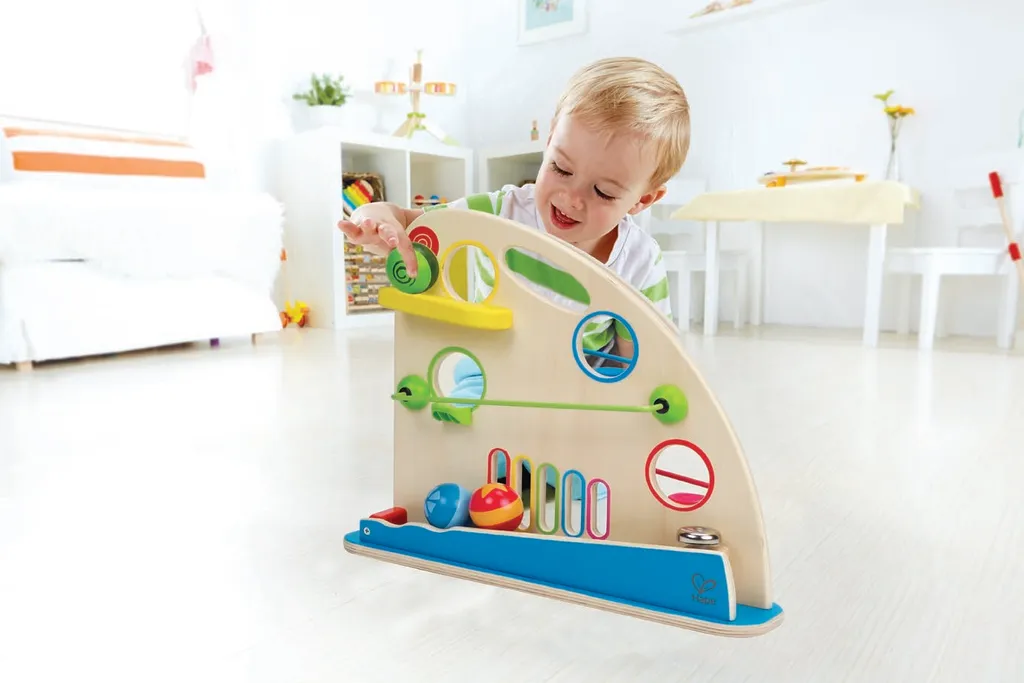 Hape E0430 Circuit de Billes Coloré en Bois Durable Early Explorer - 11
