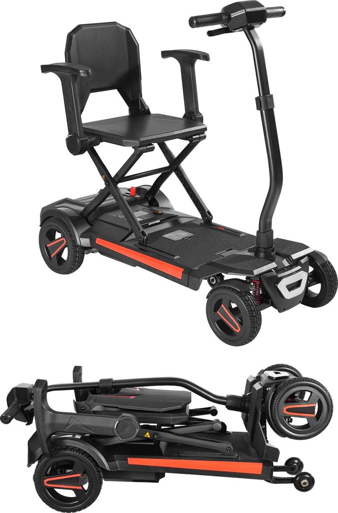 SucceBuy 4-Rad-Elektromobil faltbar, Mobilitätsroller für Produktbild 