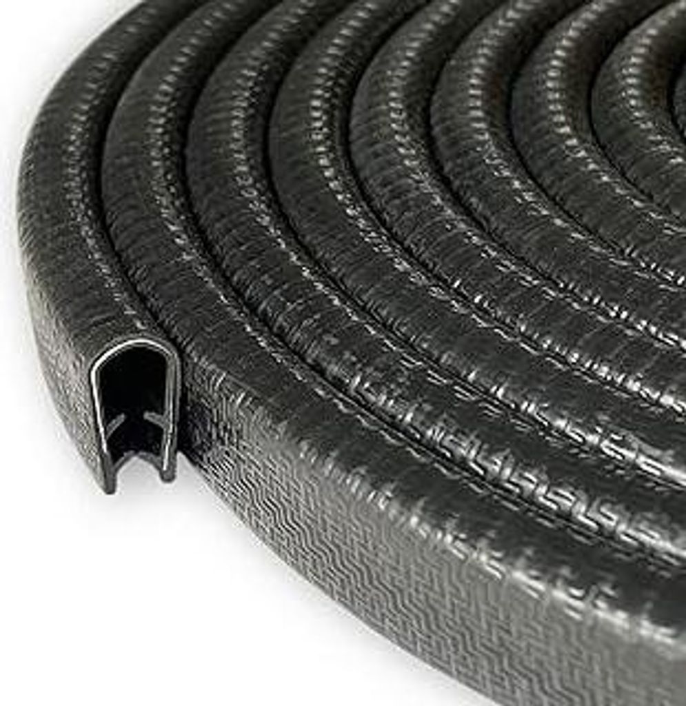 Kantenschutz für Blech Klemmbereich 1-2 mm Gummiprofile Türkantenschutz Auto u Gummiprofil für Die Meisten Autos Blechverarbeitung Bootsbau Hand...