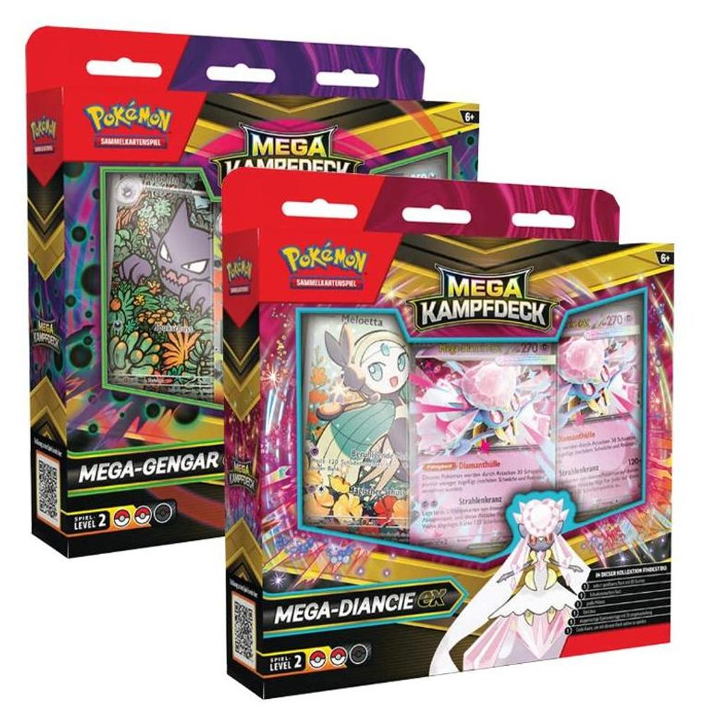 Pokémon Mega Gengar Ex – bojová sada (nemecká verzia) Obrázok produktu 