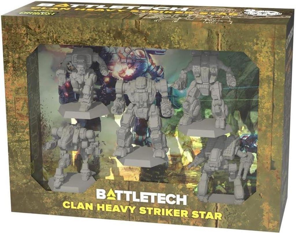 BattleTech Clan Heavy Striker Star - Gra figurkowa - Zdjęcie produktu 