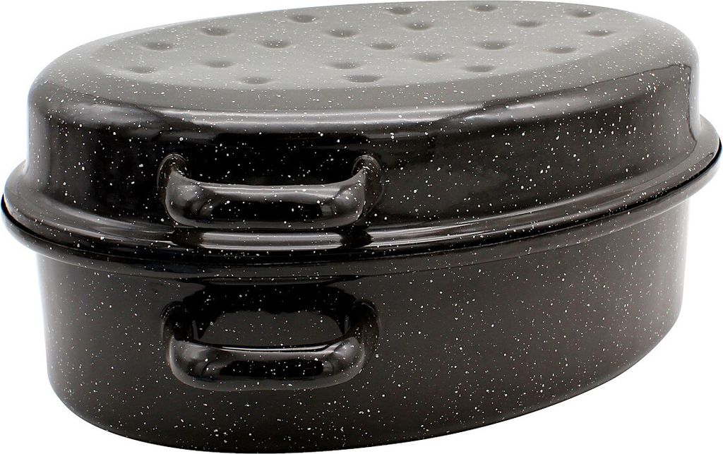 KARL KRÜGER arrostitore d'oca ovale 10,5 litri Ø42cm Immagine del prodotto 