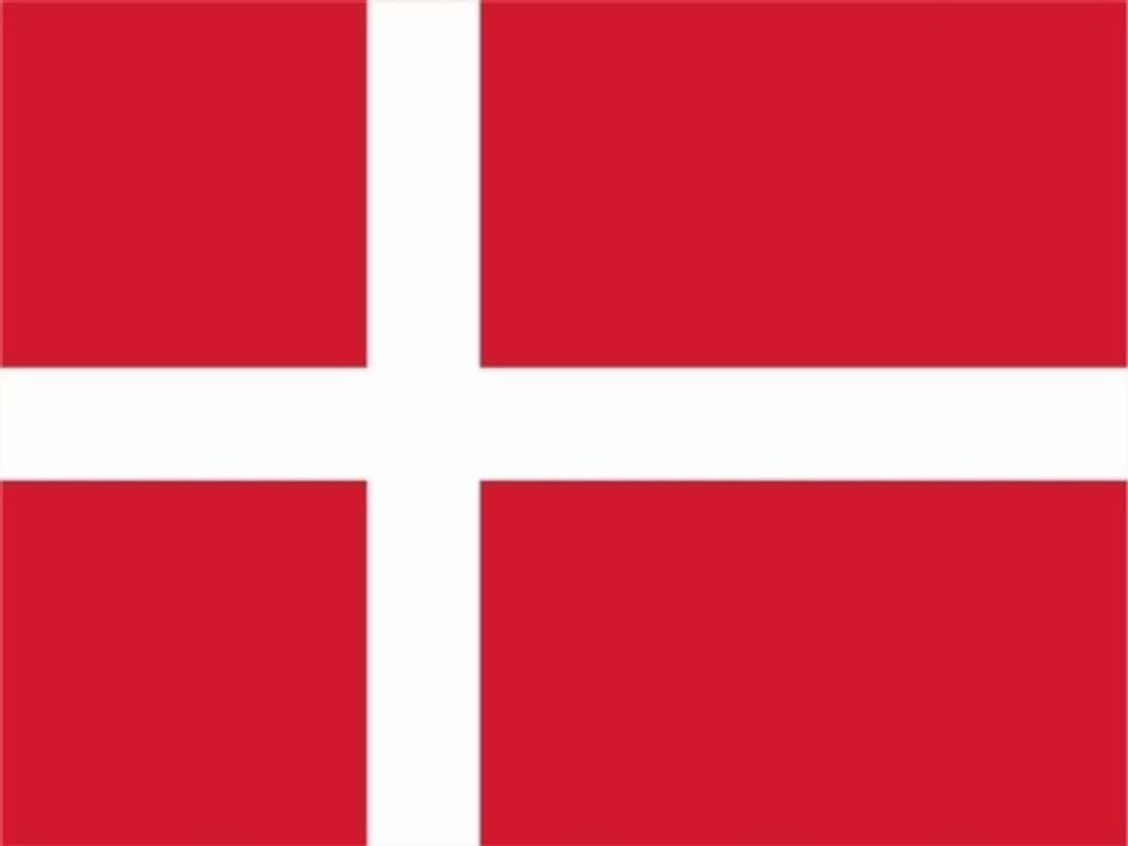 Kiwistar - Autoaufkleber Sticker Fahne Flagge Aufkleber 15cm Dänemark laminiert