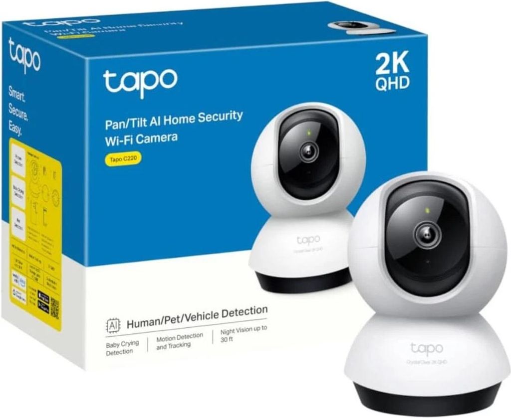 Caméra de Sécurité Tapo C220 2MP Blanche Image du produit 