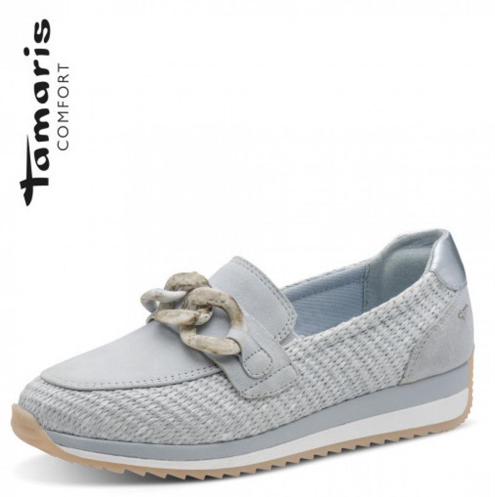 Jana slipper Slipper blau in Gr. 38