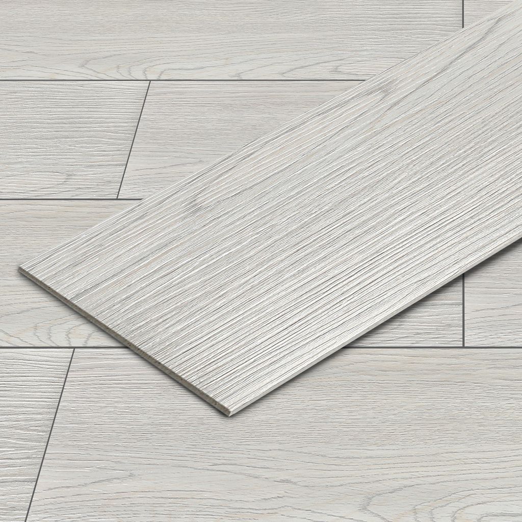 TolleTour Vinyl Laminat 5m² Selbstklebend Hellgrau 36 Nachbildung Dielen Design Bodenbelag gefühlsecht