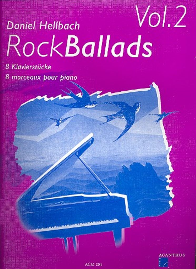 Klaviernoten RockBallads Band 2 für 2 Klaviere